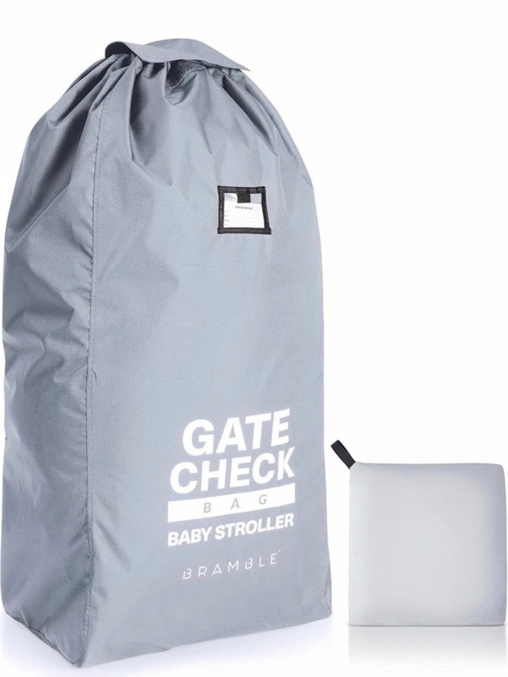 Bramble Gate Check Stroller Bag Gray Travel Bag